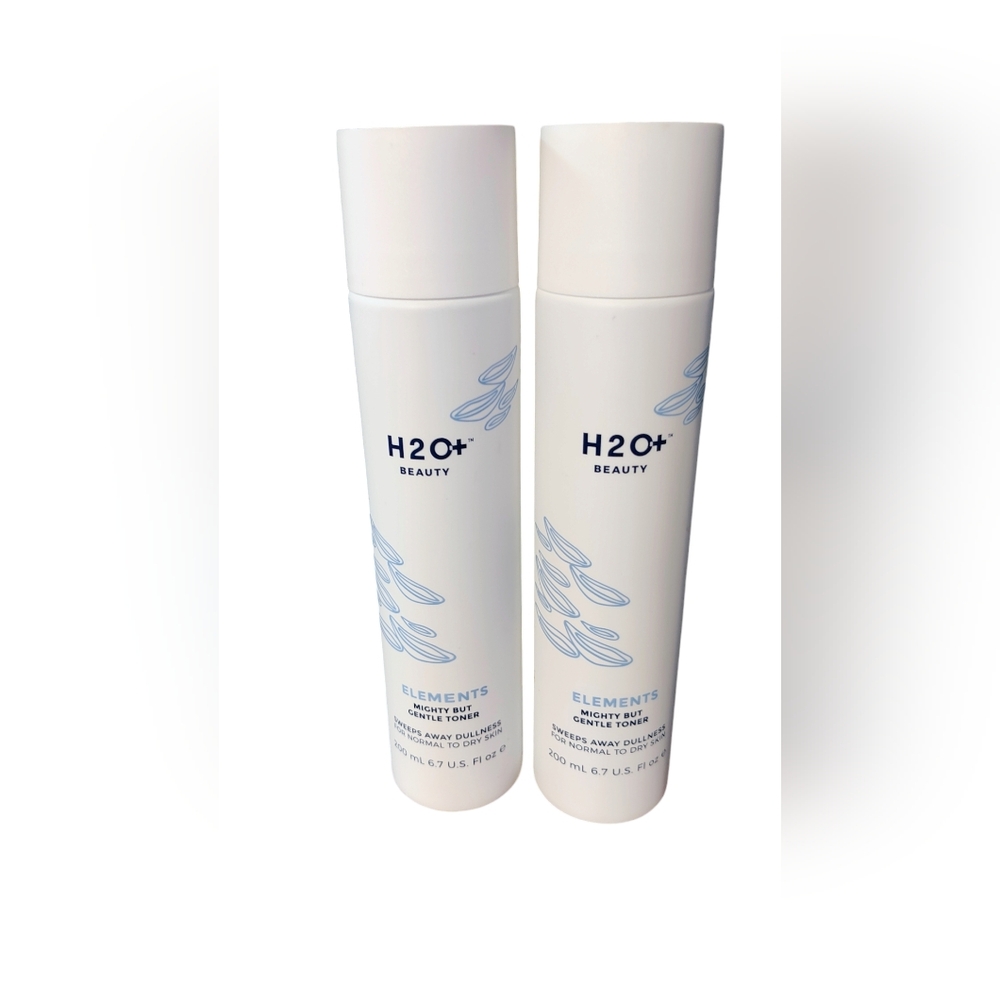 2 Pack H2O+ Beauty Elements Mighty But Gentle Toner Normal to Dry 6.7 oz X2 New